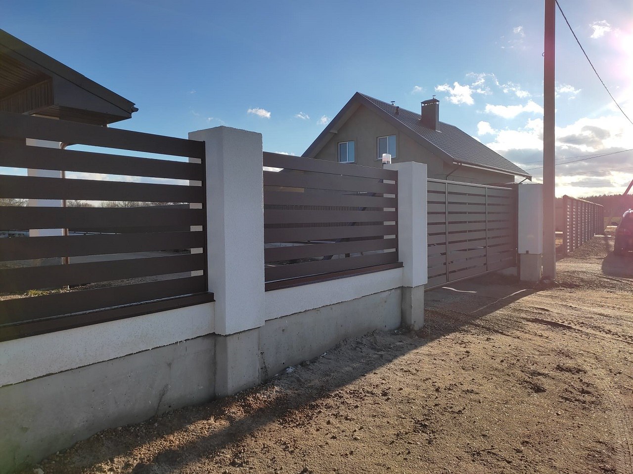 заборы и ограждения