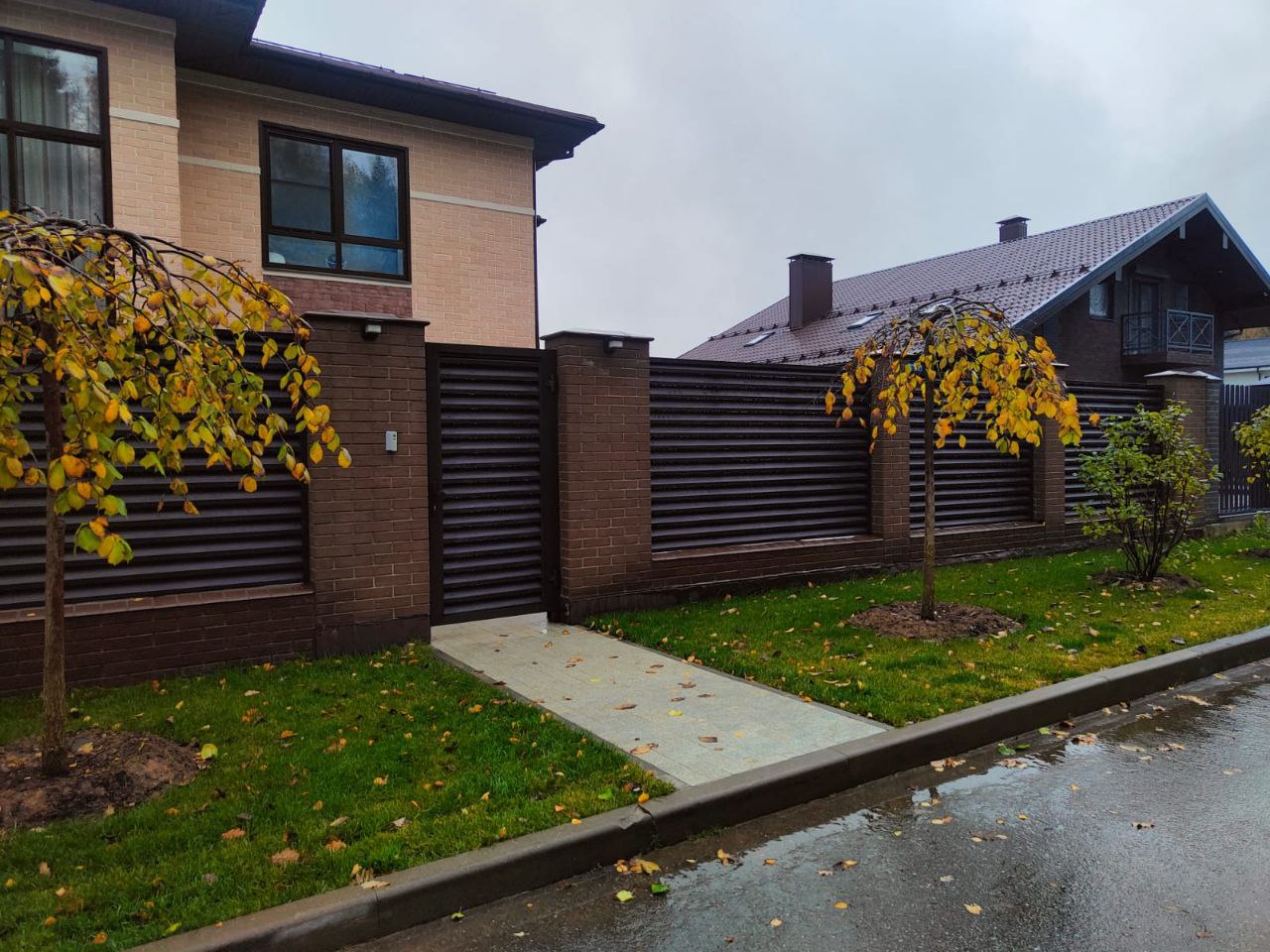 Откатные ворота и калитки