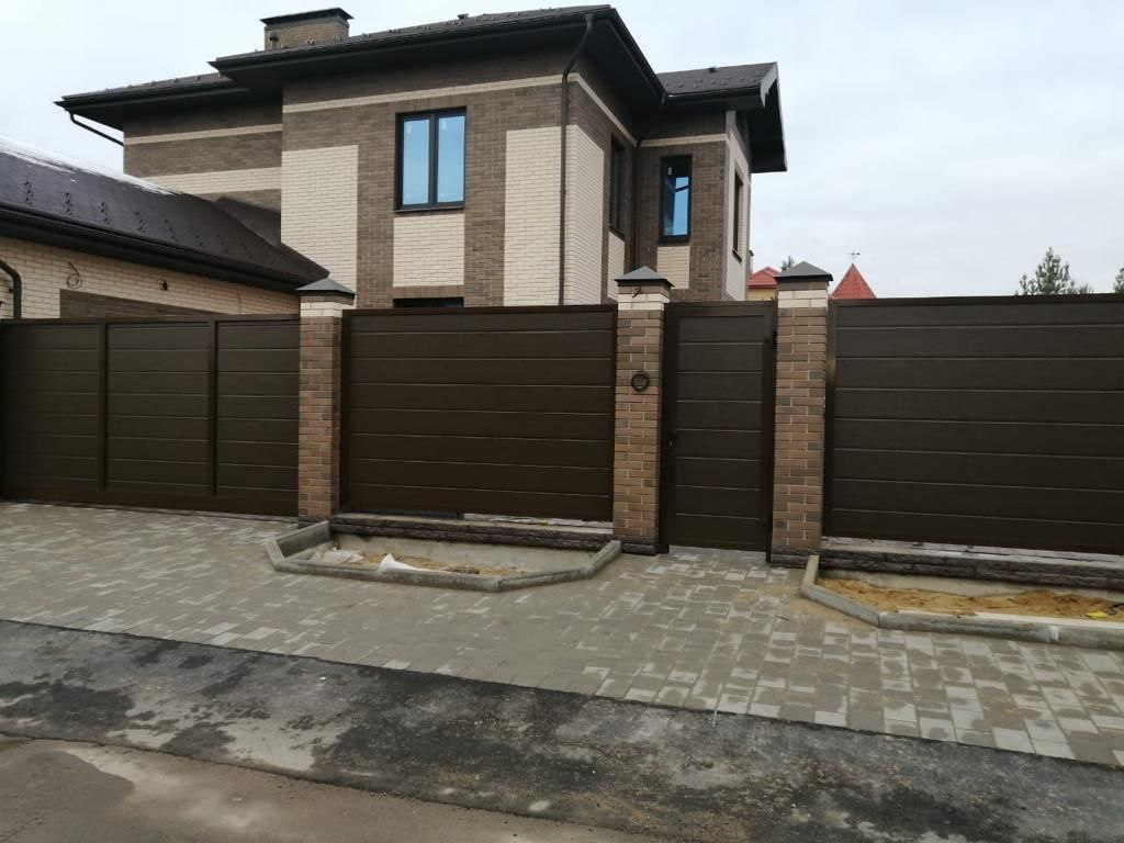 Откатные ворота и калитки