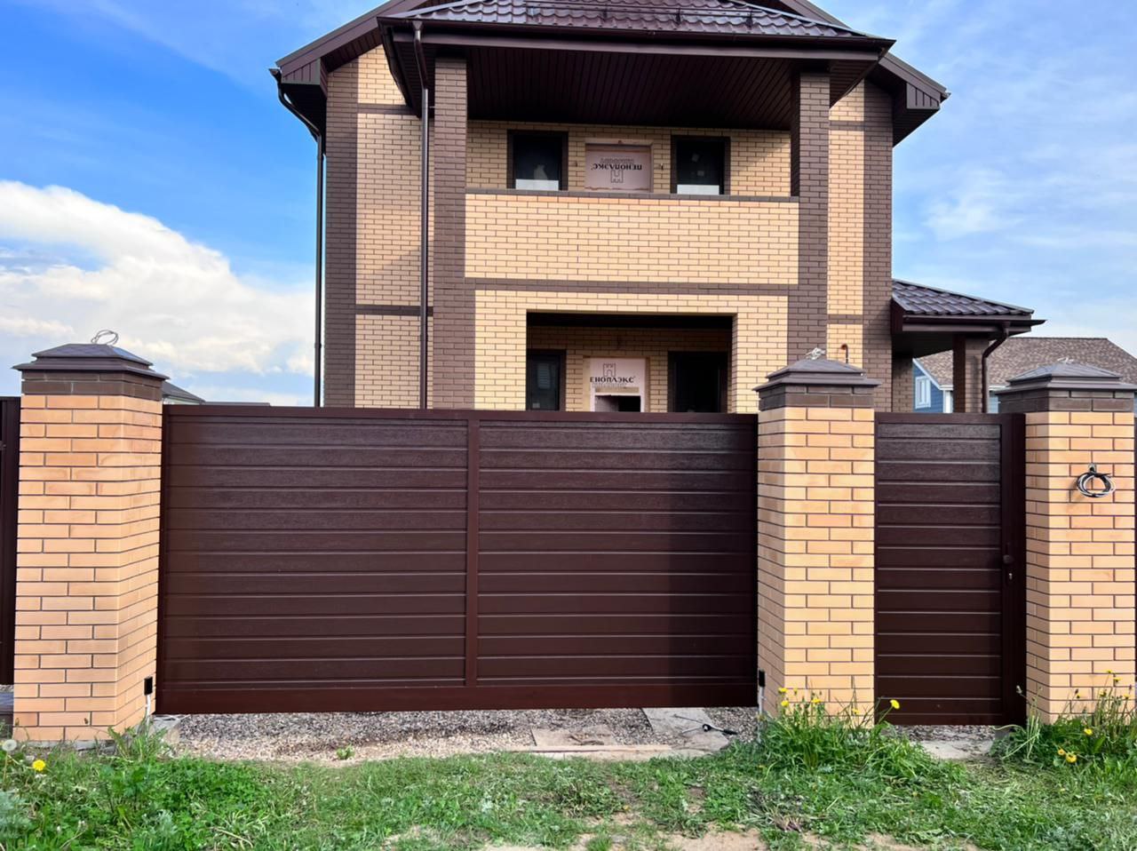 Откатные ворота и калитки