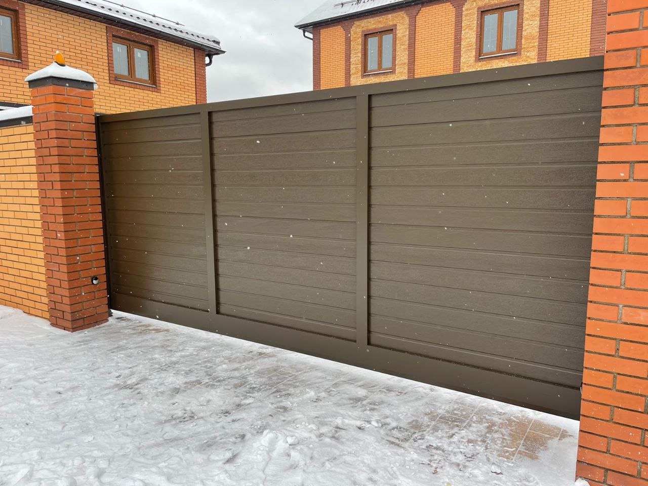 Откатные ворота и калитки